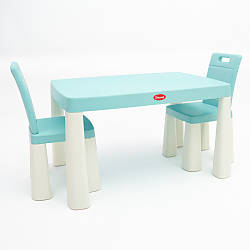 Ігровий набір DOLONI Cтіл та 2 стільця, дитячий столик зі стулом