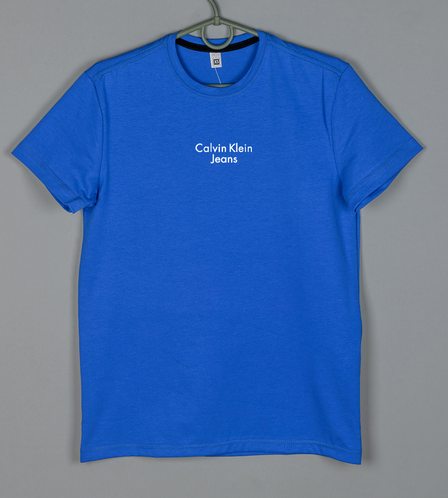 Футболка юніор Calvin Klein Jeans 2303п (Уп.4шт XS, S), Електрик