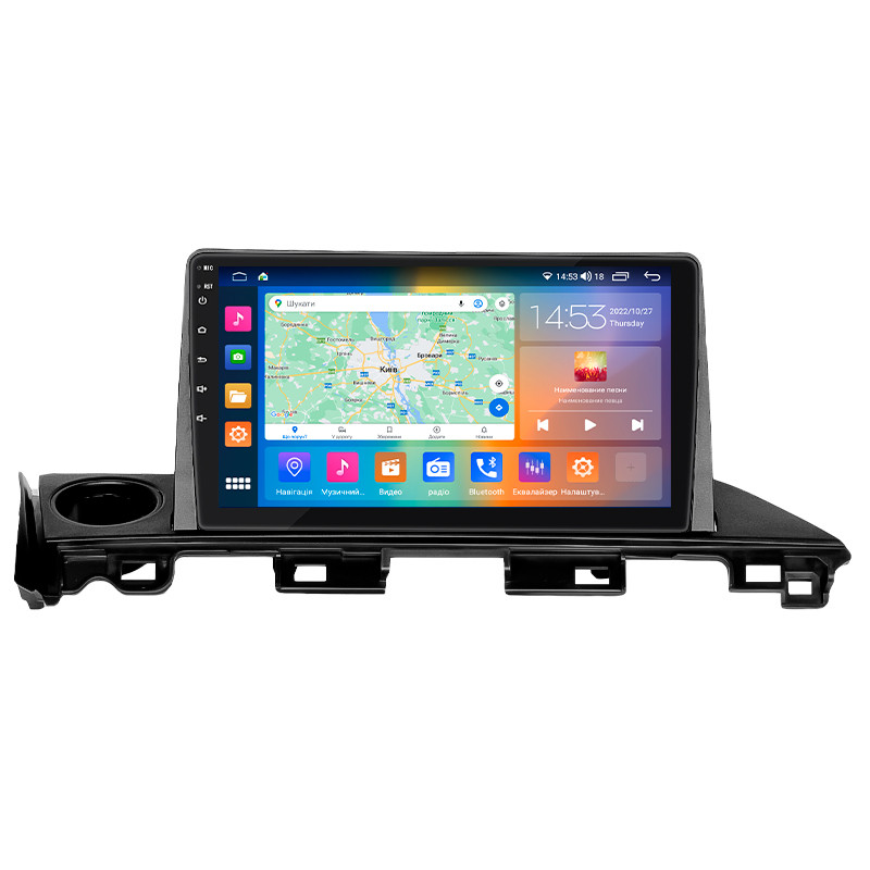 Штатна магнітола Lesko для Mazda 6 III (GJ) Рестайлінг 2015-2018 IPS 9" 2/32Gb CarPlay 4G Wi-Fi GPS Prime 1 шт.