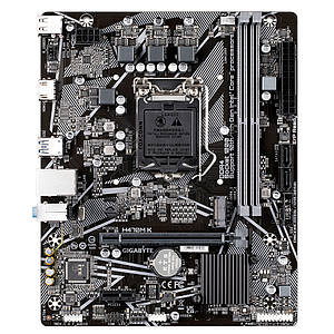 Материнська плата s1200 g10-11 Intel H470 2*DDR4 Gigabyte H470M K mATX нова