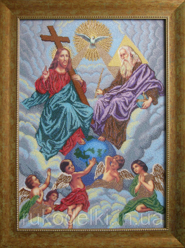 Свята Christianва з нанесеним малюнком для вишивання бісером БС Солос СТ-СХ