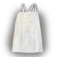 Сарафан бавовняний для сауни та бані ( жіночий ) білий