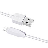 Дата кабель Hoco X1 Rapid USB to Lightning (1m) Білий, фото 3