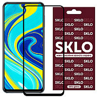 Закаленное защитное стекло SKLO 3D Full Glue для Xiaomi Redmi Note 9s / Note 9 Pro / Note 9 Pro Max | толщина