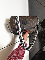 Модная сумка Louis Vuitton Луи Виттон, сумка через плечо, кросс боди, брендовая сумка