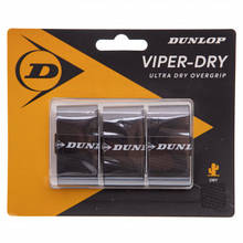 Обмотка Dunlop DL613257 BLK 12BL 3 шт на ручку ракетки/теніс/бадмінтон/сквош