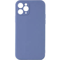 Силиконовый чехол Candy Full Camera для Apple iPhone 11 Pro (5.8") Голубой / Mist blue