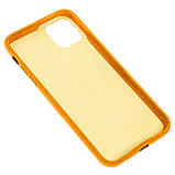 Шкіряний чохол Croco Leather для Apple iPhone 11 (6.1") Yellow, фото 3