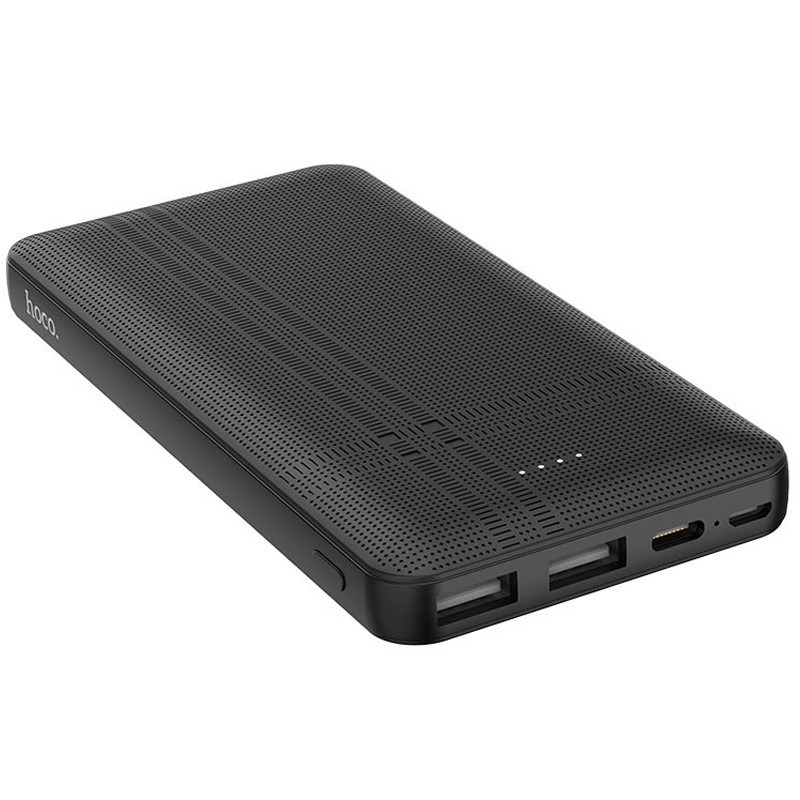 Портативний зарядний пристрій Power Bank Hoco J48 "Nimble" 10000 mAh Чорний