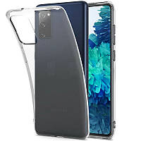 Прозрачный чехол Epic Transparent для Samsung Galaxy S20 FE | толщина 1.5 мм Бесцветный (прозрачный)
