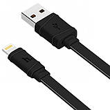 Дата кабель Hoco X5 Bamboo USB to Lightning (100см) Чорний, фото 3