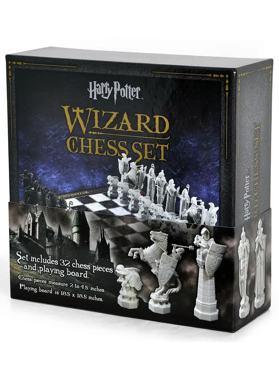 Шахи The Noble Collection Гаррі Поттер Harry Potter Wizards Chess Set Подарунковий варіант (x000UXXYNN)