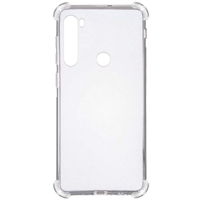 TPU чохол GETMAN Ease logo для Xiaomi Redmi Note 8T | Посилені кути з амортизацією Безбарвний (прозорий), фото 1