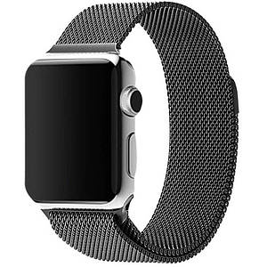 Ремінець Milanese Loop Design для Apple Watch 38/40/41/42mm(ser.10) Space grey