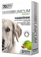 Ошейник от блох и клещей для собак UNICUM ORGANIC, 70 см