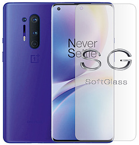 М'яке скло OnePlus 8 Pro на екран поліуретанове SoftGlass