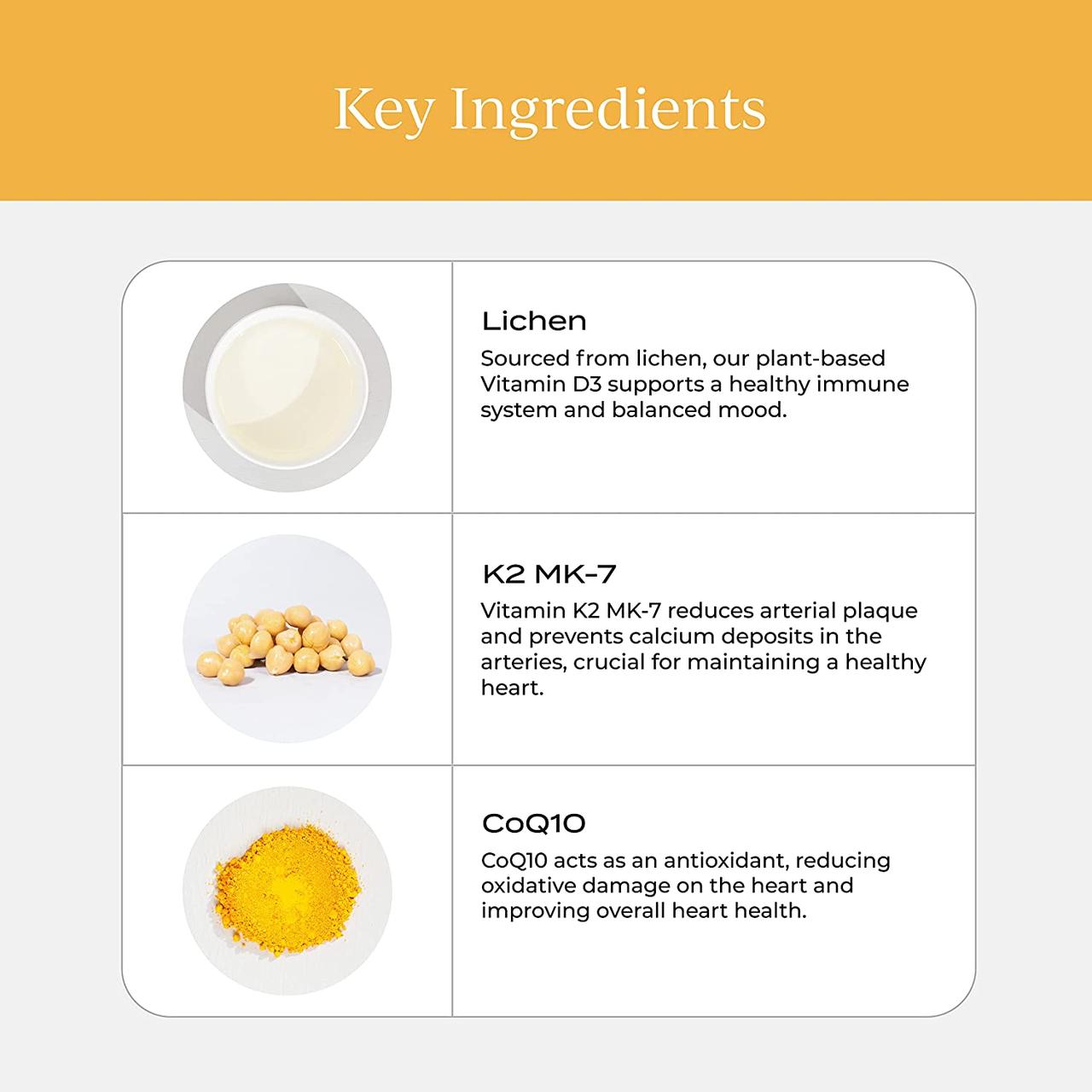 Cymbiotika Vitamin D3 + K2 + CoQ10 / Вітамін Д3 + K2 + Ку10 у