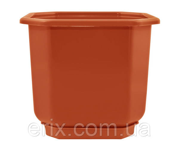 Купить Вазон з підставкою "Дама" 20*20 см. 4 л. (теракот), цена 58.59 ...