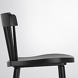 NORRARYD Барний стілець зі спинкою, чорний,74 см,  003.977.36, фото 2