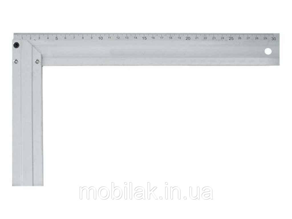 Косинець будівельний алюмінієвий 350мм MT-2063 ТМ INTERTOOL