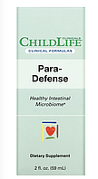 Childlife Clinicals, Para-Defense, Healthy Intestinal Microbiome, здоровый кишечный микробиом, 59 мл