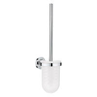 Йоржик для унітазу настінний GROHE QuickFix Start 41185000 округлий скляний хром CV031770