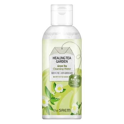 Очисна вода для обличчя The Saem Healing Tea Garden White Tea Cleansing Water з екстрактом зеленого чаю 150 ml