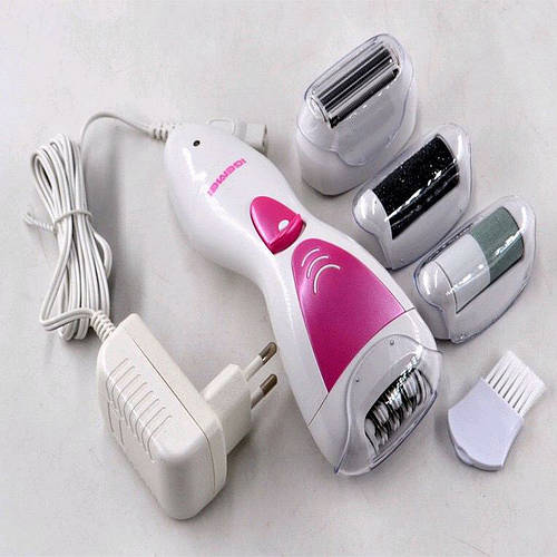 Купить Электробритва для женщин зоны бикини 4в1, Эпилятор бесшумный ...