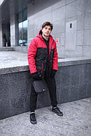 Winter Parka чорно-червона.Хит!