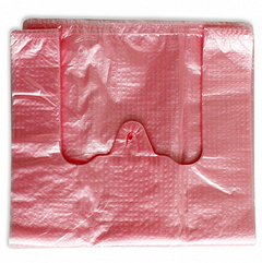 Пакет Майка "Рожевий" 26 * 6 * 46 - 160шт