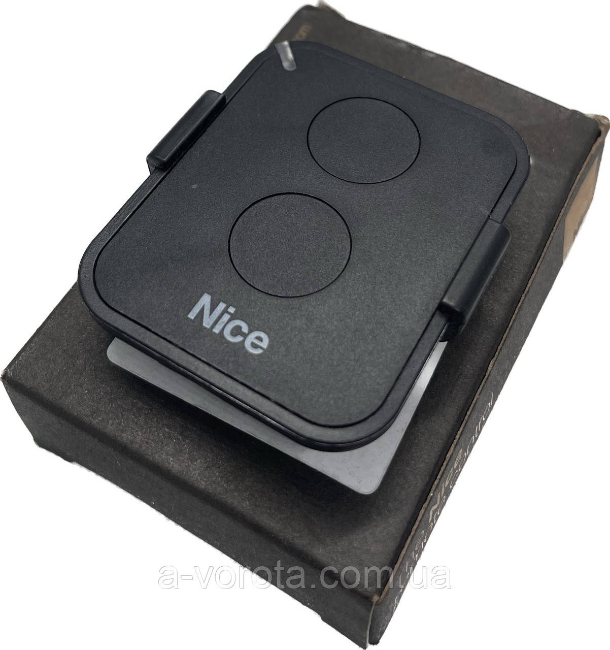 Пульт ДУ FLO2RE Nice з динамічним кодом, 433,92 МГц серія ERA для воріт і шлагбаумів 2-х канальний брелок