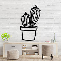 Дерев'яне Панно Кактус #2