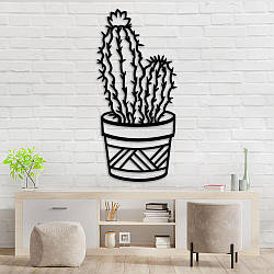 Дерев'яне Панно Кактус #4