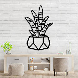 Дерев'яне Панно Сансевієрія