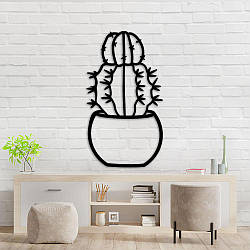 Дерев'яне Панно Кактус #6