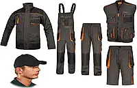 Рабочий комплект CLASSIC (куртка, жилетка, штаны, шорты и полукомбинезон +кепка) Польша 44-64