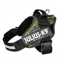 Шлея тренировочная для собак TX-14854 TRIXIE -"Julius-K9 IDC", для щенков, 71-96 см х 50 мм, камуфляж