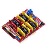 Плата розширення Arduino CNC Shield V3.0, плата драйвера A4988, фото 3