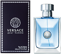 Оригинальная мужская туалетная вода Versace Pour Homme 100ml, пряный фужерный аромат