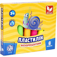 Пластилін ASTRA 6 кол 83811906 флуоресцентний (1/26)