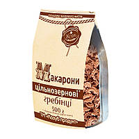 Макарони цільнозернові Гребінці Козуб продукт 500 г (4820094531503)