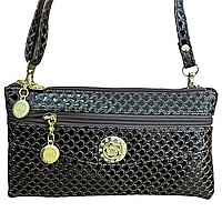 Женская сумочка клатч через плечо JBL 2092 темно-коричневая