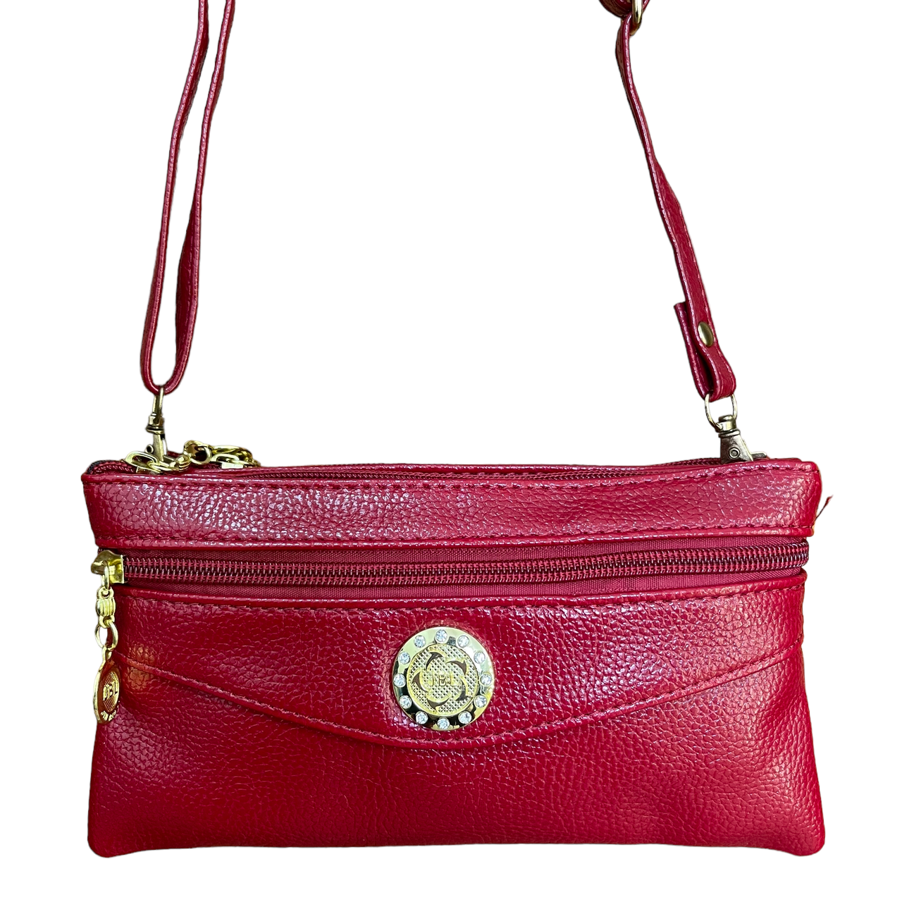 Жіноча сумочка клатч через плече JBL 2091 червона