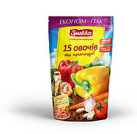 Приправа універсальна 15 овочів та прянощів 160 г "Smakko" (4820039294913)