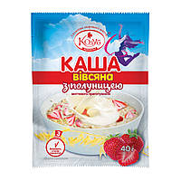 Каша вівсяна з полуницею миттєвого приготування Козуб продукт 40 г (4820094536263)