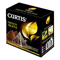 Чай Curtis French Truffle чорний зі шматочками зерен какао 20 пакетиків (4823063703000)
