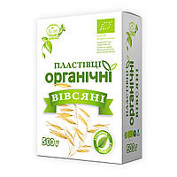 Пластівці вівсяні різані органічні миттєвого приготування Козуб продукт органіка 500 г (4820094532388)