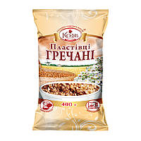 Пластівці гречані миттєвого приготування в пакеті Козуб продукт 400 г (4820094530858)