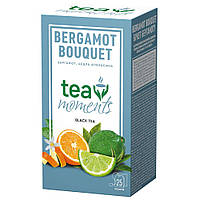 Чай чорний зі смаком бергамоту Bergamot Bouquet 25 сашетів Tea Moments (4823118600643)