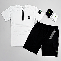 Футболка шорті Stone Island 2пари шкарпетки Хіт!